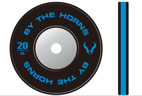 20KG Competition Bumper Plate (Sold In Pairs)