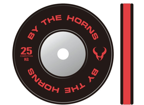 25KG Competition Bumper Plate (Sold In Pairs)