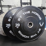 20KG Black Bumper Plate (Sold In Pairs)