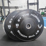 10KG Black Bumper Plate (Sold In Pairs)